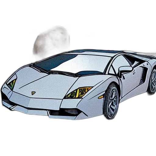 car, animal, weapon, dragon transparent PNG cut-out
