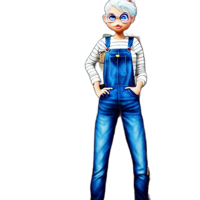 staff, robot, jacket, concept art transparent PNG cut-out