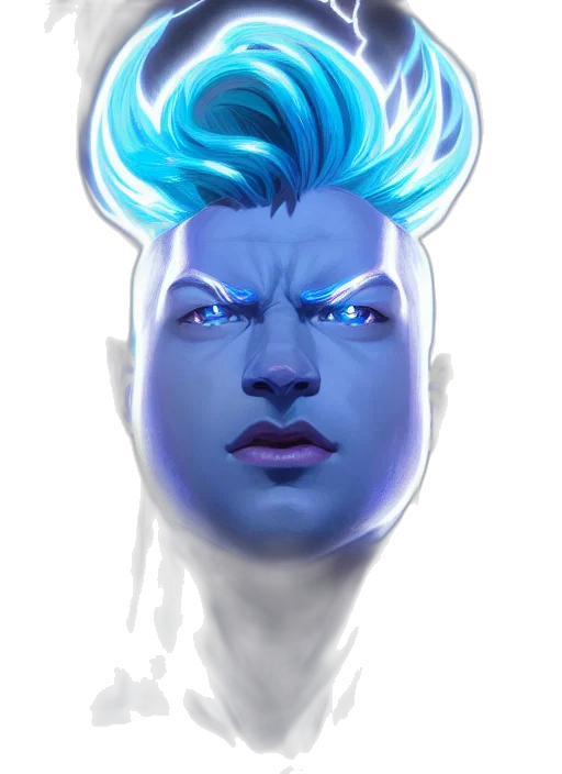face, mask, creature, hair transparent PNG cut-out