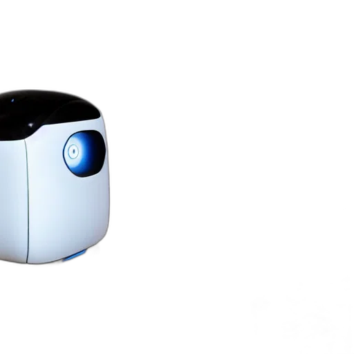 robot, 3d render, photorealistic, home transparent PNG cut-out