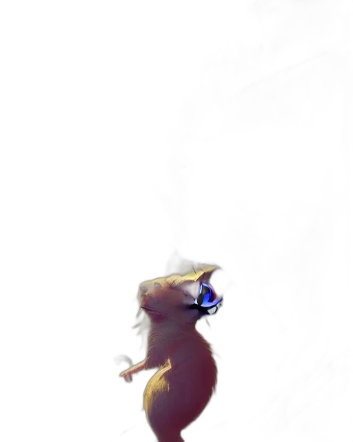dragon, creature, hat, animal transparent PNG cut-out