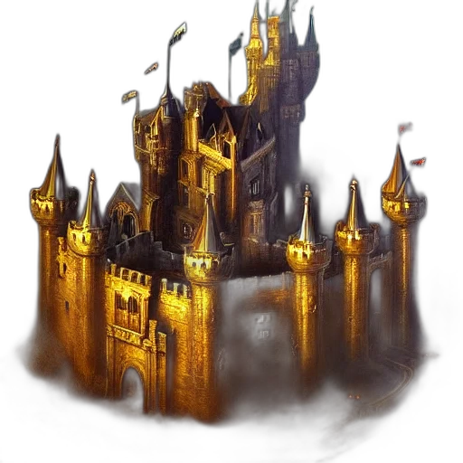crown, concept art, fantasy art, pixel art transparent PNG cut-out