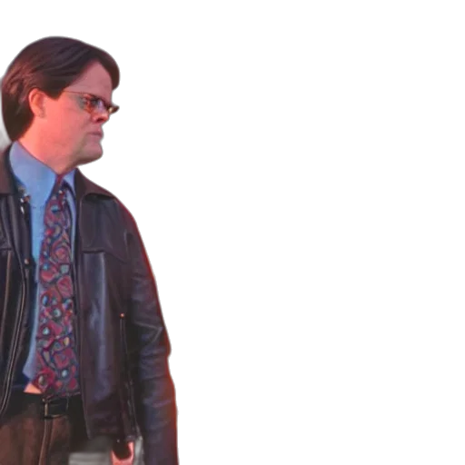 jacket, robot, creature, vaporwave transparent PNG cut-out