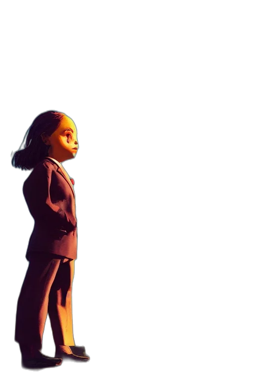 robot, staff, dress, jacket transparent PNG cut-out