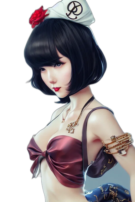 jewelry, dress, staff, fantasy art transparent PNG cut-out