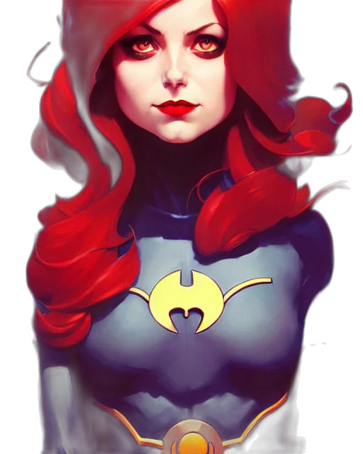 face, mask, comic book art, concept art transparent PNG cut-out