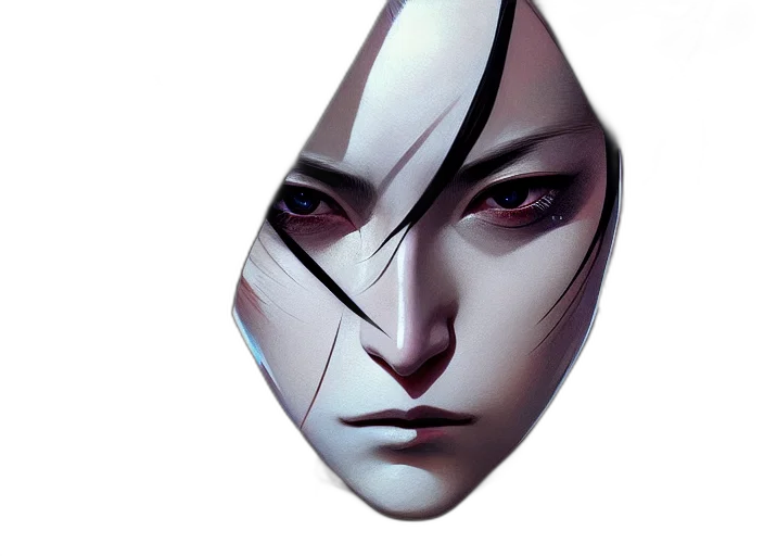 mask, face, jewelry, robot transparent PNG cut-out