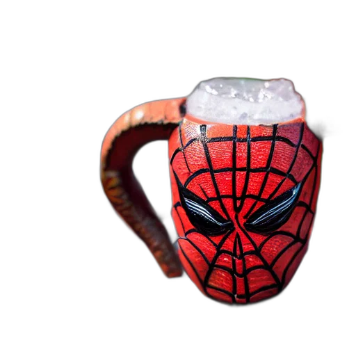 mask, bottle, weapon, 3d render transparent PNG cut-out