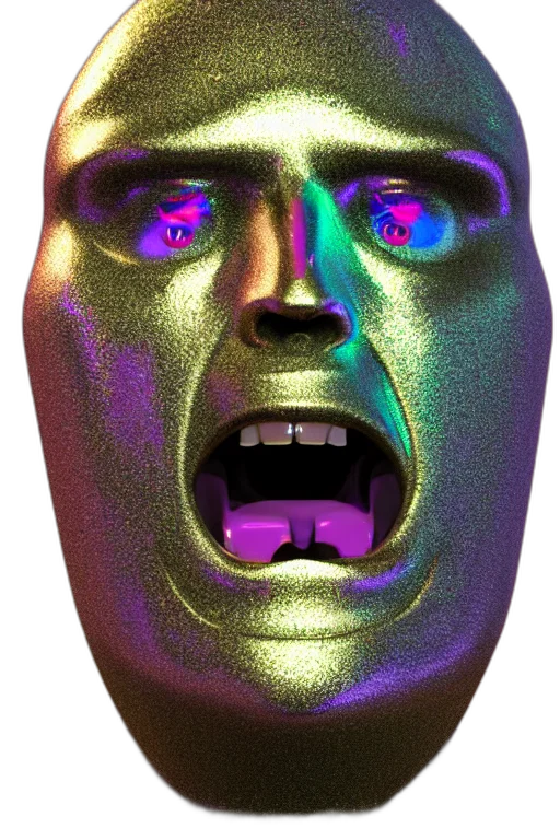 mask, face, robot, creature transparent PNG cut-out