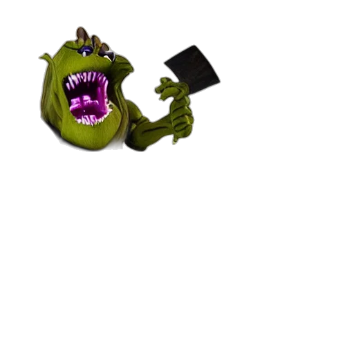 staff, creature, mask, weapon transparent PNG cut-out