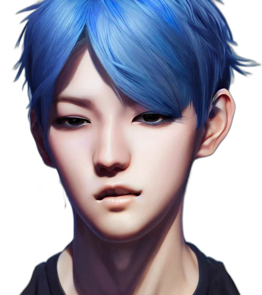 face, photorealistic, fantasy art, concept art transparent PNG cut-out