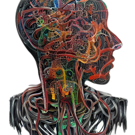 mask, robot, face, crown transparent PNG cut-out