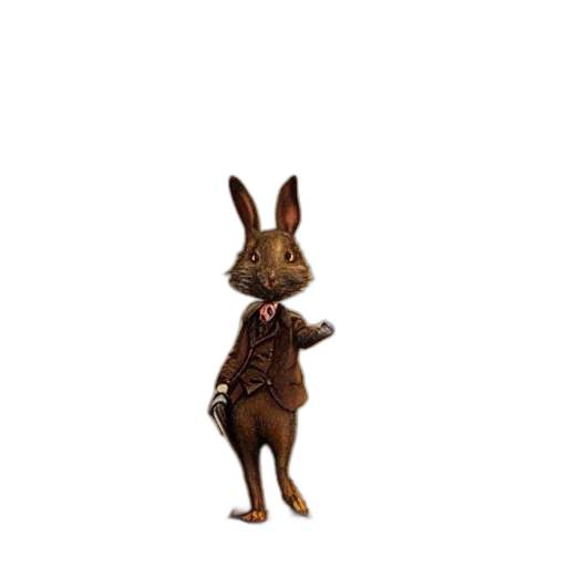 animal, dress, staff, creature transparent PNG cut-out