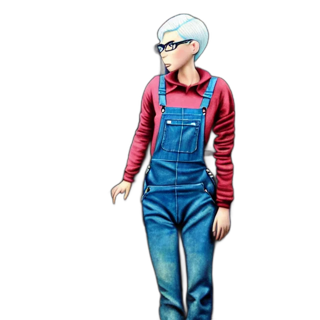 jacket, robot, concept art, cartoon transparent PNG cut-out