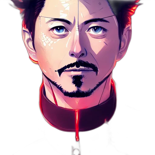 face, staff, mask, robot transparent PNG cut-out
