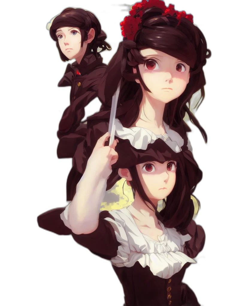 staff, crown, hat, weapon transparent PNG cut-out