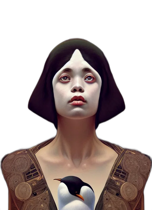 face, mask, creature, staff transparent PNG cut-out