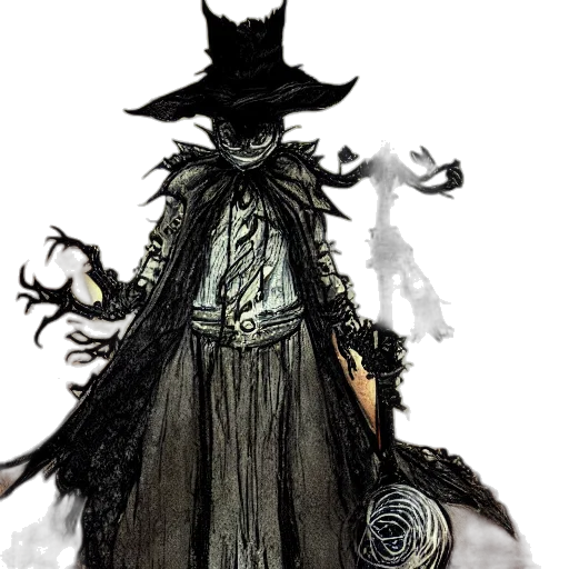 staff, hat, mask, concept art transparent PNG cut-out