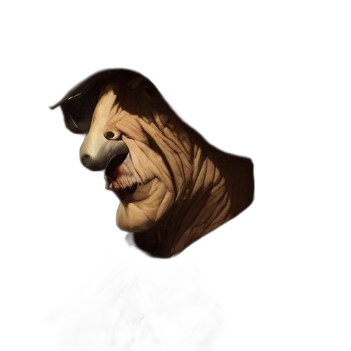 face, mask, creature, hat transparent PNG cut-out