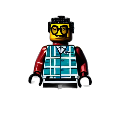 robot, jacket, staff, face transparent PNG cut-out