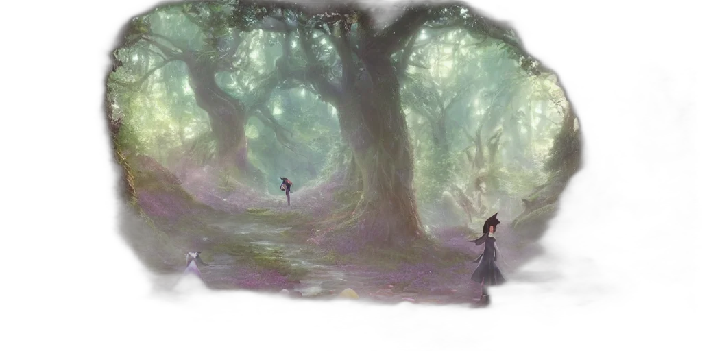 tree, concept art, fantasy art, photorealistic transparent PNG cut-out