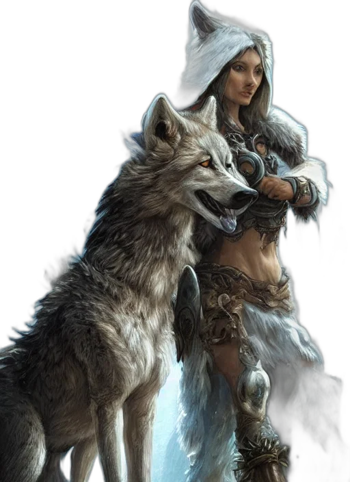 animal, fantasy art, concept art, photorealistic transparent PNG cut-out