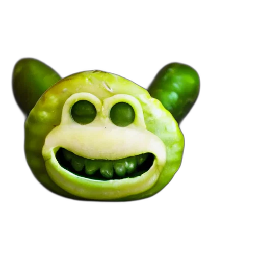 mask, creature, food, face transparent PNG cut-out