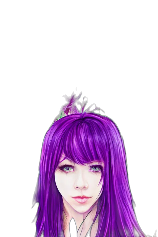 crown, hat, face, hair transparent PNG cut-out
