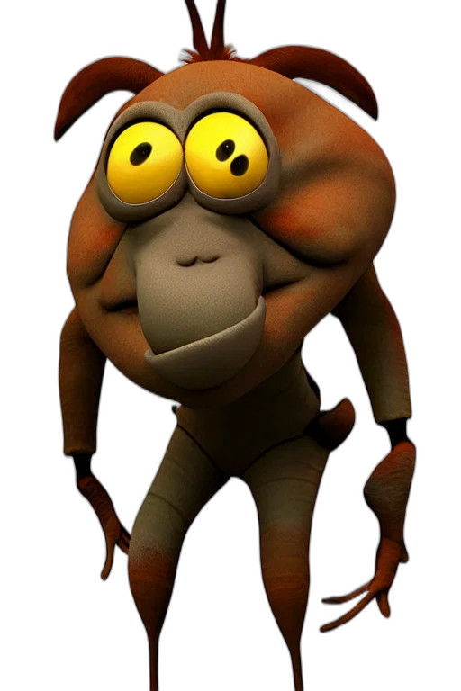 animal, creature, staff, robot transparent PNG cut-out