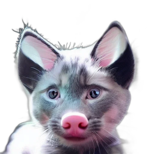 animal, creature, face, mask transparent PNG cut-out