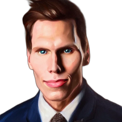 face, hair, mask, jacket transparent PNG cut-out