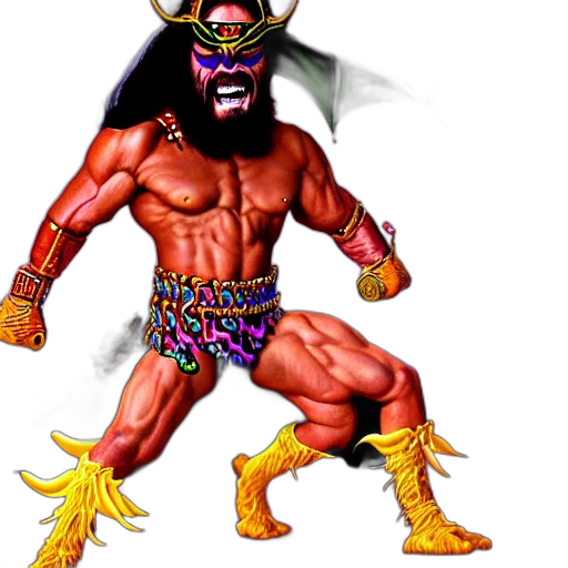 mask, animal, creature, staff transparent PNG cut-out