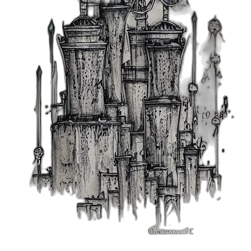 sword, crown, weapon, staff transparent PNG cut-out