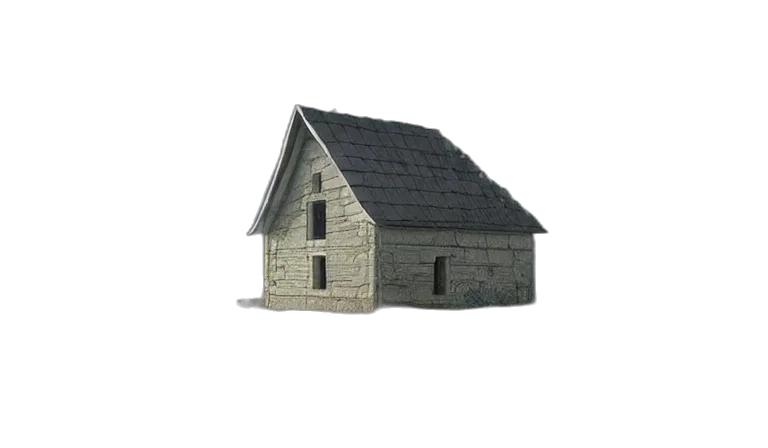 building, furniture, dress, 3d render transparent PNG cut-out