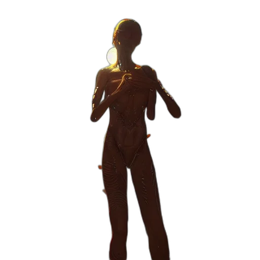 staff, jewelry, dress, robot transparent PNG cut-out
