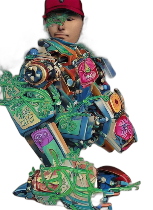 robot, weapon, face, jewelry transparent PNG cut-out