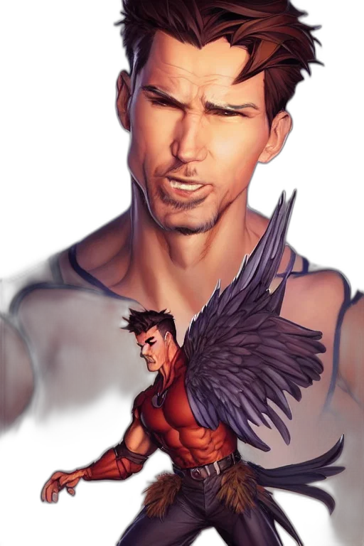 dragon, face, fantasy art, comic book art transparent PNG cut-out