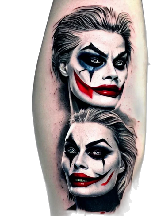 comic book art, photorealistic, concept art, tattoo transparent PNG cut-out