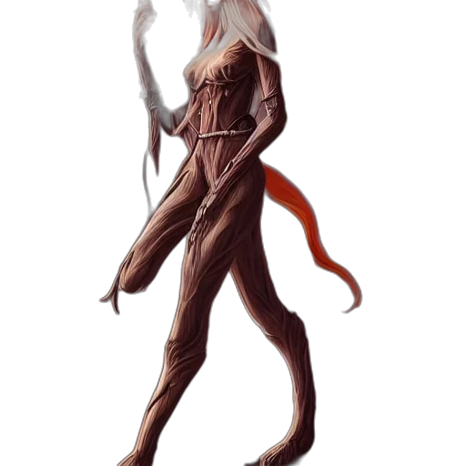 staff, creature, dragon, dress transparent PNG cut-out
