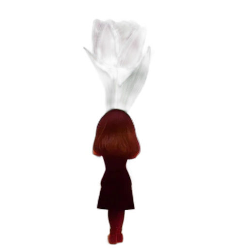 hair, staff, hat, umbrella transparent PNG cut-out
