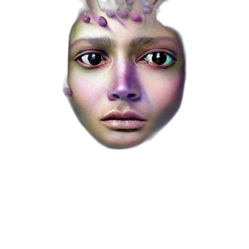 face, crown, mask, robot transparent PNG cut-out
