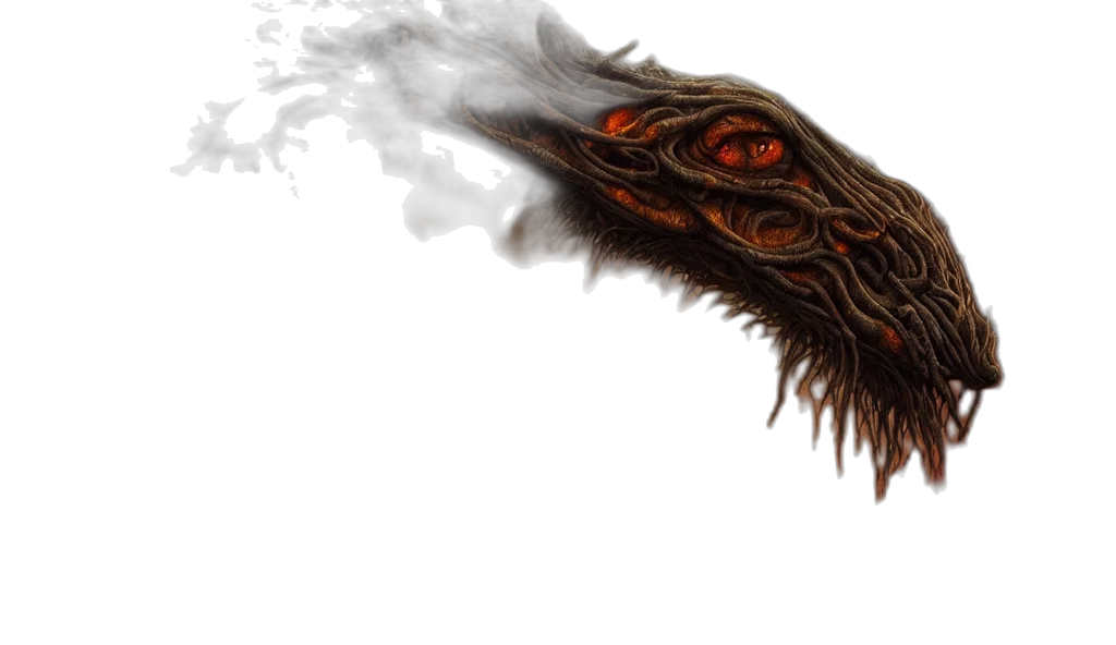 dragon, creature, mask, face transparent PNG cut-out