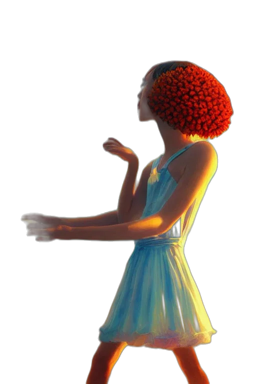 dress, jewelry, crown, hair transparent PNG cut-out