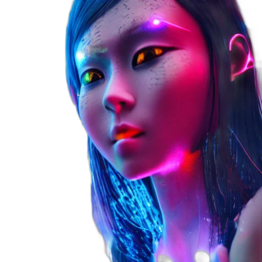 robot, face, mask, jewelry transparent PNG cut-out
