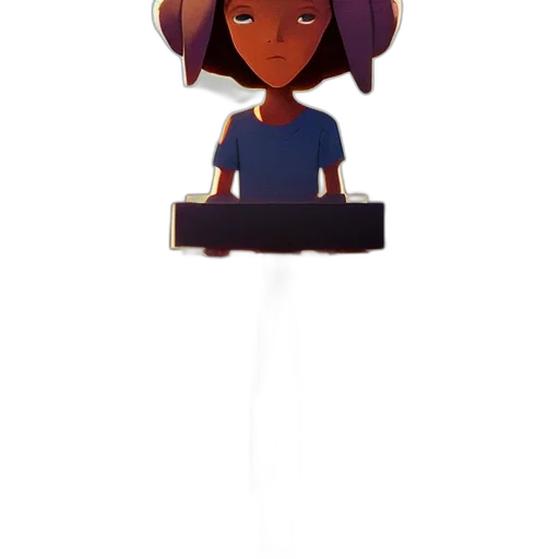 hat, umbrella, staff, robot transparent PNG cut-out