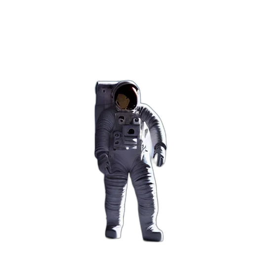 robot, jacket, mask, staff transparent PNG cut-out