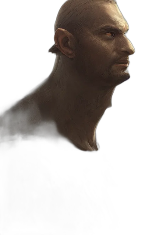 face, staff, mask, dragon transparent PNG cut-out