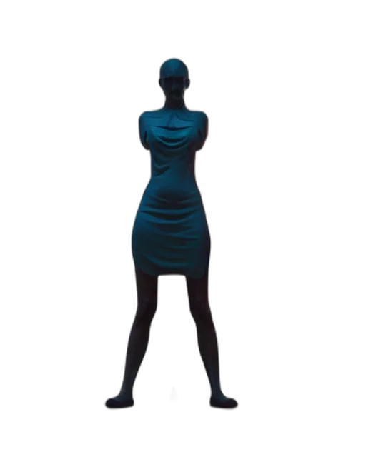 dress, staff, robot, jewelry transparent PNG cut-out