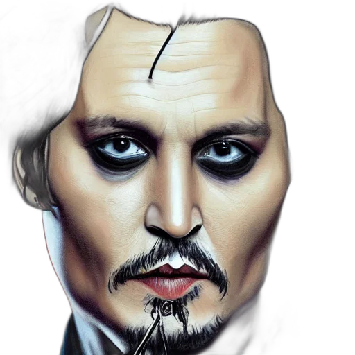 face, mask, photorealistic, comic book art transparent PNG cut-out