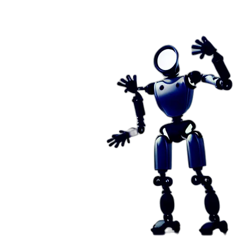 robot, creature, staff, animal transparent PNG cut-out
